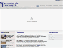 Tablet Screenshot of gulfpiling.com